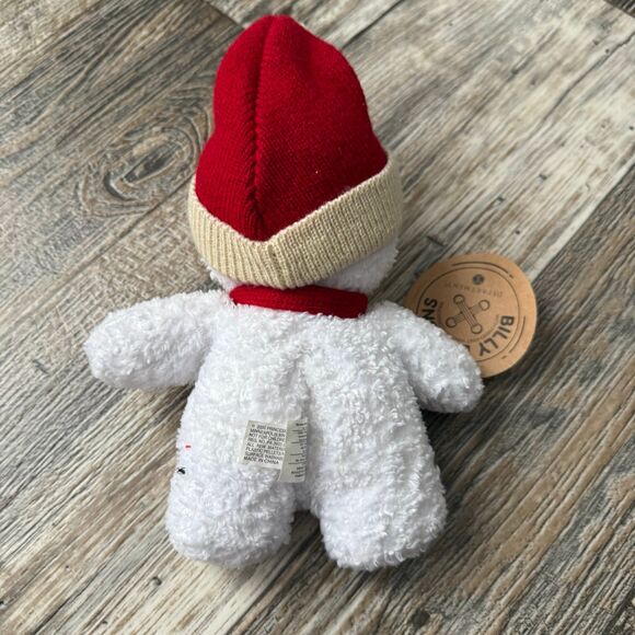 Department 56 Billy Buttons Vintage 2000s Snowman Plush - Picture 2 of 5